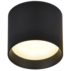 LIGHTING Светильник 4015 накладной потолочный под лампу GX53 черный IEK