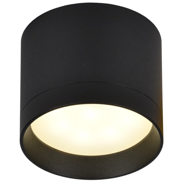 LIGHTING Светильник 4015 накладной потолочный под лампу GX53 черный IEK