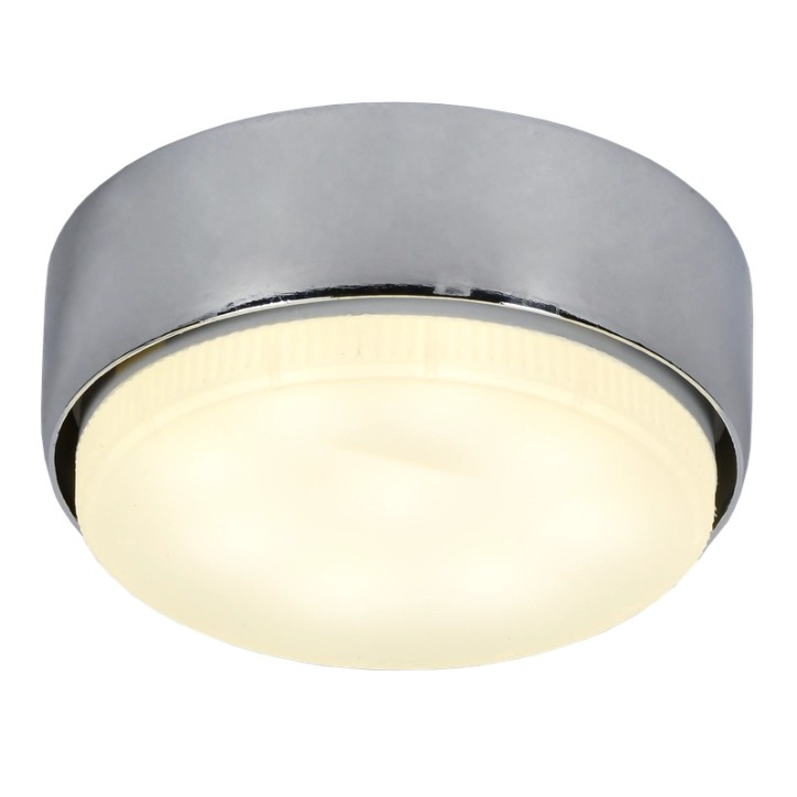 LIGHTING Светильник 4113 накладной под лампу GX53 хром IEK LIGHTING Светильник 4113 накладной под лампу GX53 хром IEK
