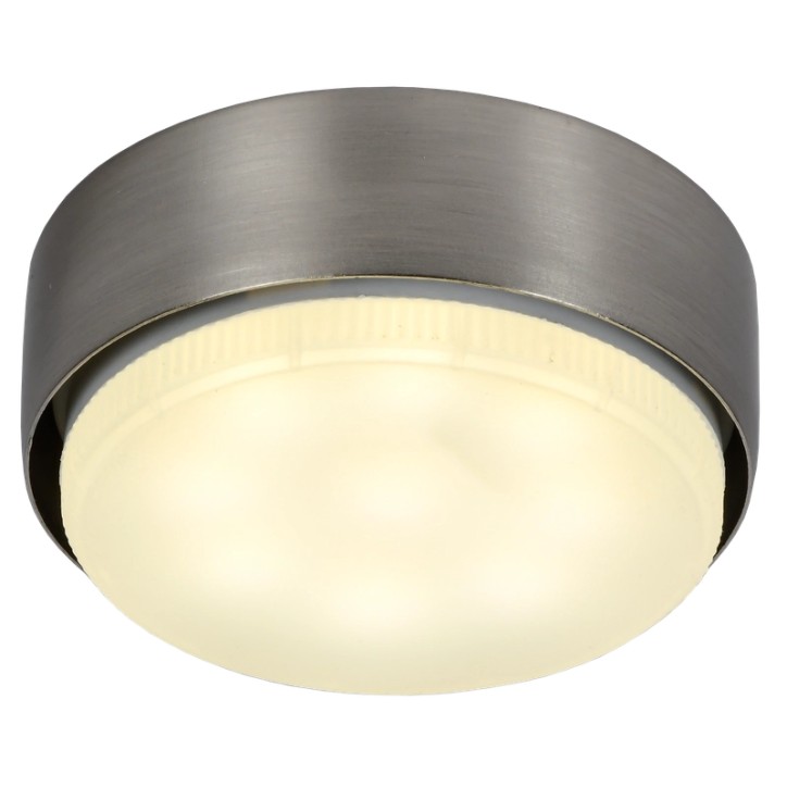 LIGHTING Светильник 4113 накладной под лампу GX53 хром матовый IEK