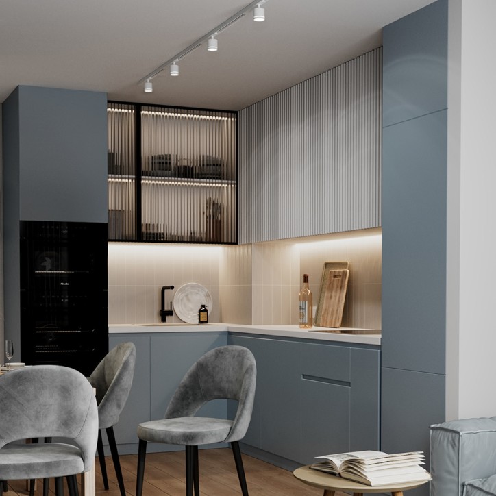 Светильник трековый на шинопровод ДПО-15w GX53 без лампы IP40 черный