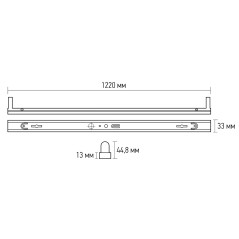 PPO-T8 1x1200 LED G13 230В Jazzway