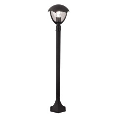 Светильник садово-парковый столб НТУ 1хE27 AC 220В Черный IP54 200х200х1000мм Алюминий max 60Вт ланд