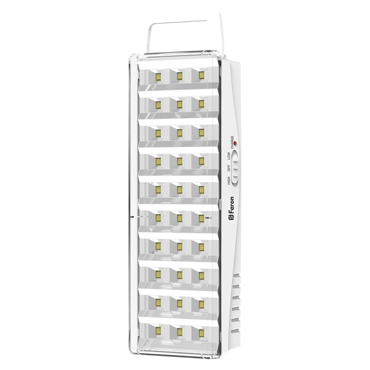 Светильник аккумуляторный, 30 LED DC, белый, EL15