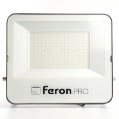 Прожектор светодиодный ДО-150w 6400К 18000Лм IP65 черный Feron.PRO