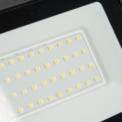 Прожектор светодиодный, 2835 SMD, 50W 6400K AC220V/50Hz IP65, черный в компактном корпусе, SFL90-50