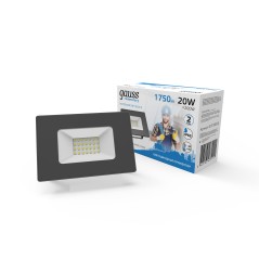 Прожектор светодиодный ДО 20 Вт 1800 лм 6500К AC 220В IP65 105х118х27мм Elementary Gauss