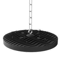 Светильник светодиодный промышленный ДСП 100 Вт 10000 лм 5000К AC 220В IP65 D250х75мм линза 90 грд U