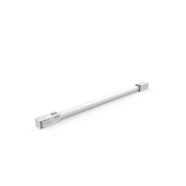 Светильник промышленный линейный ДСП 36 Вт 3600 лм 4000К AC 220В IP65 1170х60х55мм матовый сквозная Светильник промышленный линейный ДСП 36 Вт 3600 лм 4000К AC 220В IP65 1170х60х55мм матовый сквозная