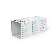 Светильник промышленный линейный ДСП 36 Вт 3600 лм 4000К AC 220В IP65 1170х60х55мм матовый сквозная