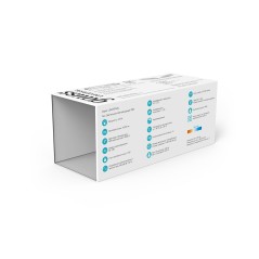 Светильник промышленный линейный ДСП 45 Вт 4500 лм 4000К AC 220В IP65 1470х60х55мм матовый сквозная