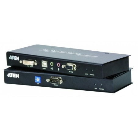 DVI KVM удлинитель/ DVI KVM EXTENDER W/1.8M W/230V ADP.