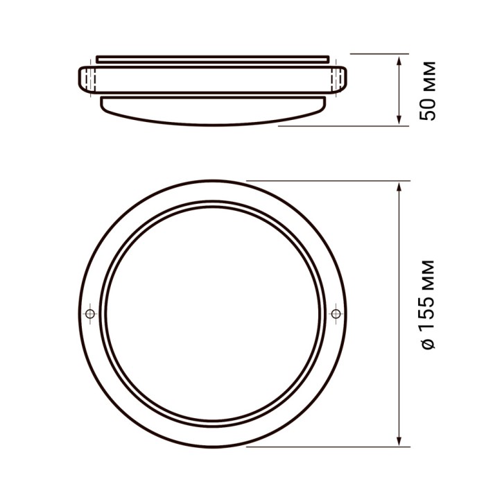 "PBH - PC2-RS 12W 4000K IP65 """"SENSOR"""" (compact) Jazzway"