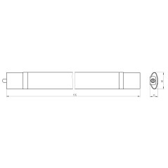 Светильник светодиодный SPP-3-50-6K-M IP65 1500х60мм 50Вт 4250Лм Ra»80 6500K мат (20/240)