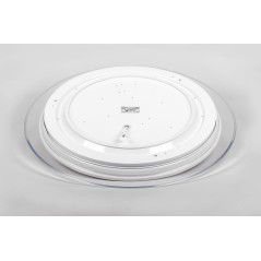 Светильник светодиодный ДБО-100w круглый матовый с эффектом Звездного неба регулировкой цветовой тем