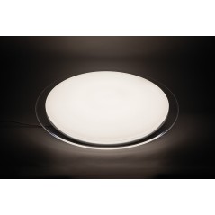 Светильник светодиодный ДБО-100w круглый матовый с эффектом Звездного неба регулировкой цветовой тем