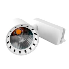 Светильник светодиодный трековый на шинопровод ДПО- 25w 4000K 24 град. WH (белый) IP40
