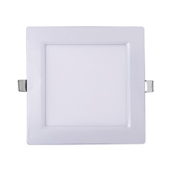 Светильник светодиодный ДВО-9w 4000K 600 Лм IP40 WH 145мм встраиваемый квадрат