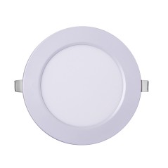 Светильник светодиодный ДВО-9w 4000K 600 Лм IP40 WH d145мм встраиваемый круг