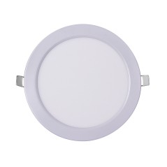 Светильник светодиодный ДВО-12w 6500K 800 Лм IP40 WH d170мм встраиваемый круг