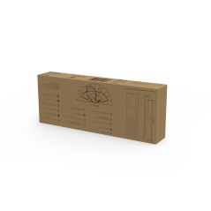 Светильник уличный консольный ДКУ 100 Вт 10000 лм 3000К AC 220В IP65 420х160х57мм широкая КСС Ш Aven