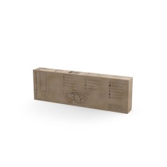 Светильник уличный консольный ДКУ 120 Вт 11000 лм 5000К AC 220В IP65 546х170х67мм широкая КСС Ш Aven