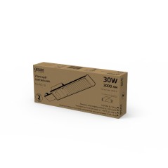 Светильник уличный консольный ДКУ 30 Вт 3000 лм 3000К AC 220В IP65 316х130х57мм широкая КСС Ш Avenue