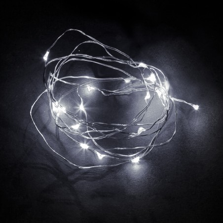 Гирлянда линейная LED 5000К 2м от батареек
