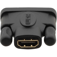 Переходник DVI-D M на HDMI F, черный