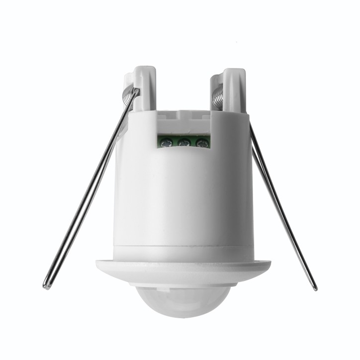 Датчик движения ИК встраиваемый 500w 360 градусов 6м IP20 белый Датчик движения ИК встраиваемый 500w 360 градусов 6м IP20 белый
