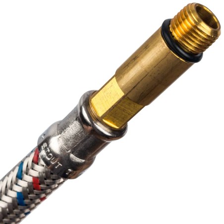 Подводка гибкая для смесителя М10x35 - 1/2' ВР длина 40 см