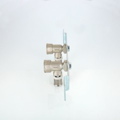 Планка монтажная с водорозетками пресс 16x1/2'