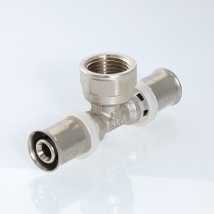 Тройник пресс 26x1/2' ВР