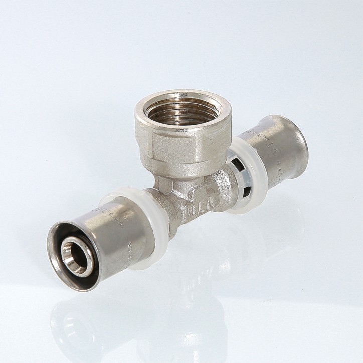 Тройник пресс 26x1/2' ВР