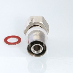 Соединитель пресс 20x3/4' с накидной гайкой