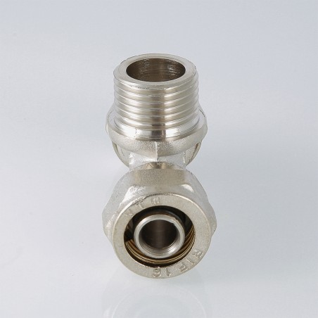 Тройник обжимной 20x1/2' НР