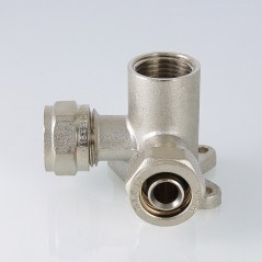 Водорозетка обжимная проходная 16x1/2'