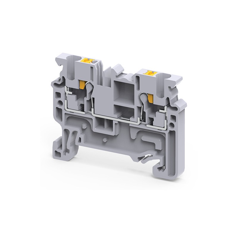 Клемма проходная 2,5 кв.мм push-in OptiClip CP-2,5-I-BU-24A-(0,2-2,5)-синий