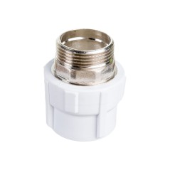 Муфта полипропиленовая PPR комбинированная НР под ключ 32х1'