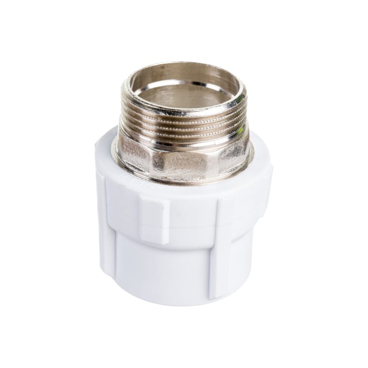 Муфта полипропиленовая PPR комбинированная НР под ключ 32х1' Муфта полипропиленовая PPR комбинированная НР под ключ 32х1'