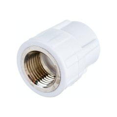Муфта полипропиленовая PPR комбинированная ВР 20x1/2'