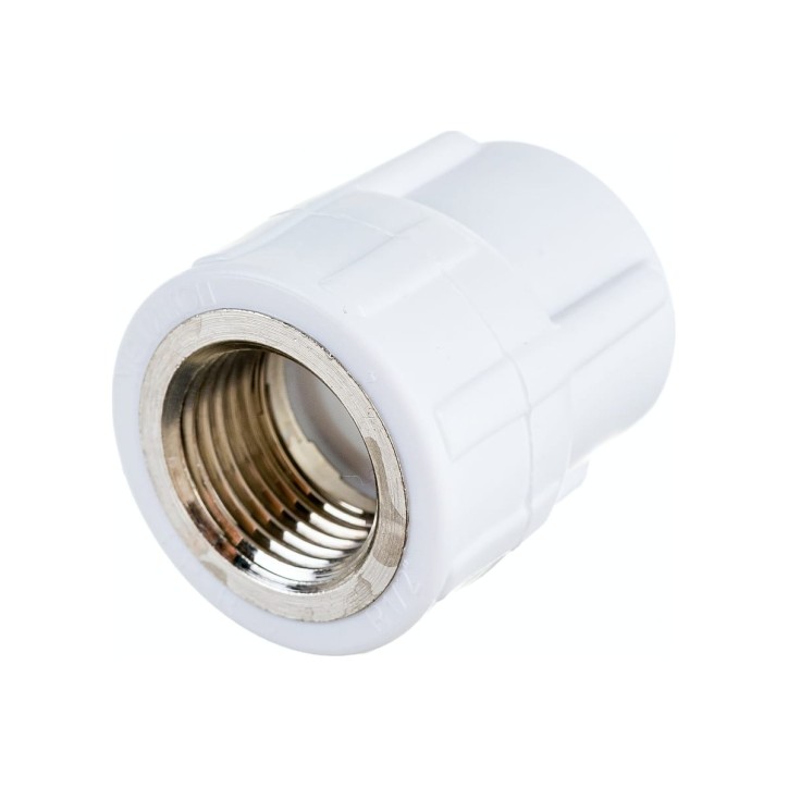 Муфта полипропиленовая PPR комбинированная ВР 20x1/2'