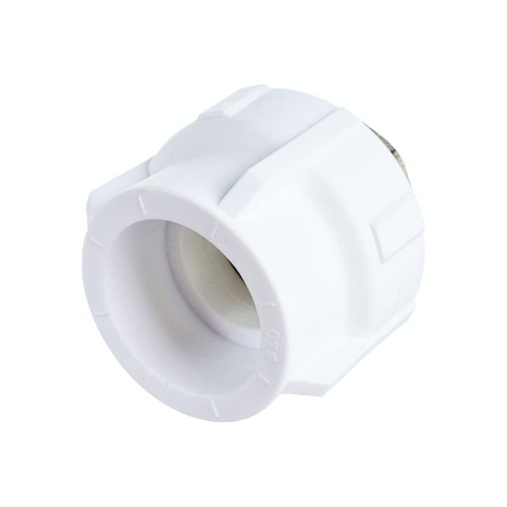 Муфта полипропиленовая PPR комбинированная ВР под ключ 40х11/4'