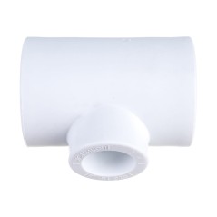 Тройник полипропиленовый PPR переходной 32х20х32мм белый