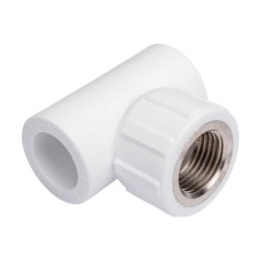 Тройник полипропиленовый PPR комбинированный ВР 20x1/2'