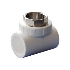 Тройник полипропиленовый PPR комбинированный ВР 40x11/4'