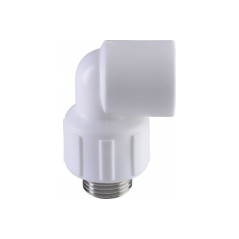 Угольник НР 32х3/4' комбинированный, полипропиленовый