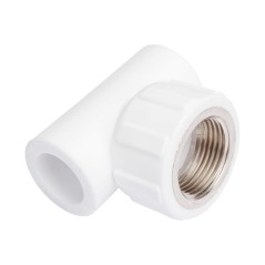 Тройник полипропиленовый PPR комбинированный ВР 32x1/2'