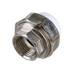 Муфта полипропиленовая PPR разъемная ВР 25x3/4'