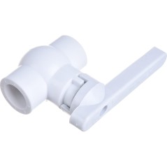 Кран шаровой 25мм полнопроходной полипропиленовый PPR